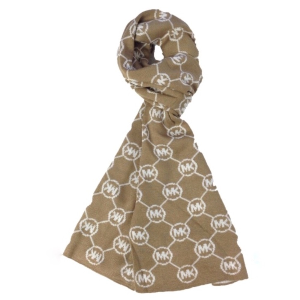 Michael Kors Circle Logo Scarf - Picture 1 of 4